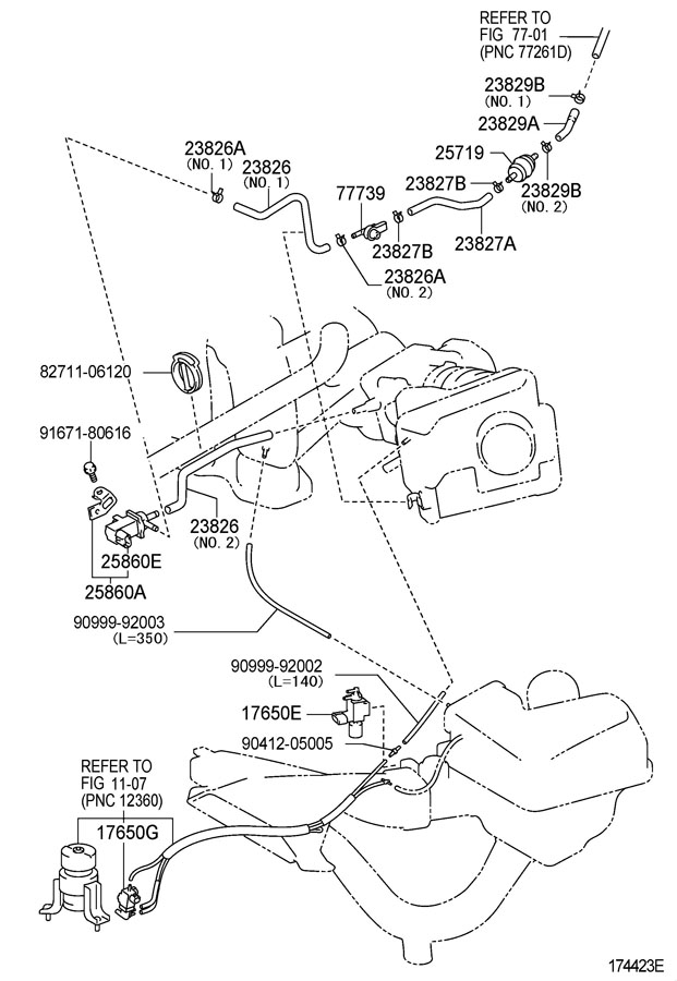 2000 Toyota Avalon 3 0 Vacuum Diagram