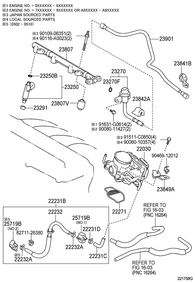 Toyota Camry Tube sub-assembly, fuel. Tube, fuel. Tube, fuel