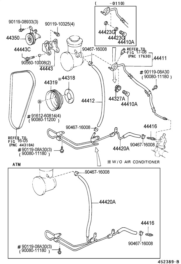 2002 Toyota Tundra Bracket, pump - 4444334030 | Toyota Parts Direct ...