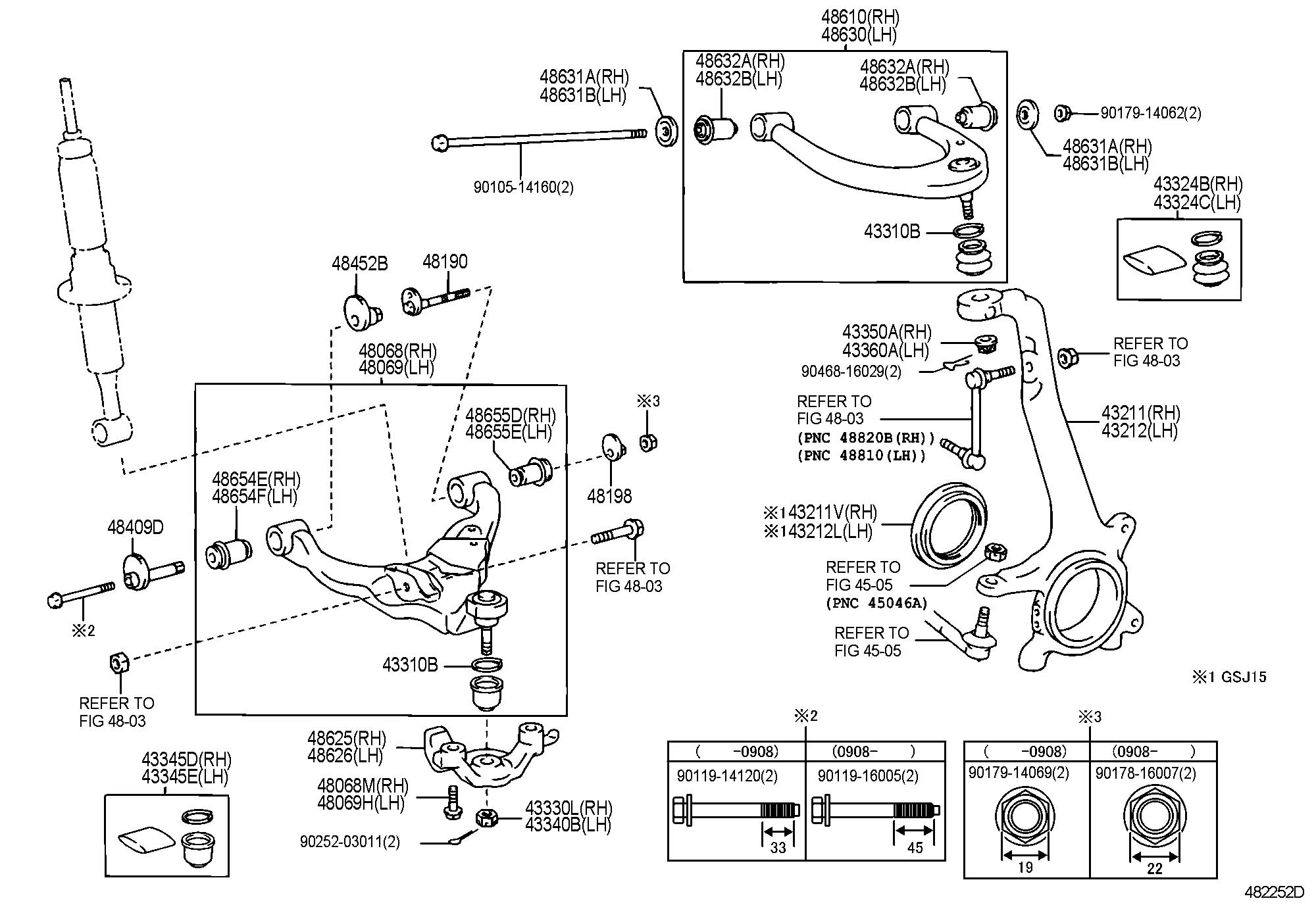 90316A0001 - Toyota Seal, oil (for front axle hub left); seal, oil (for ...