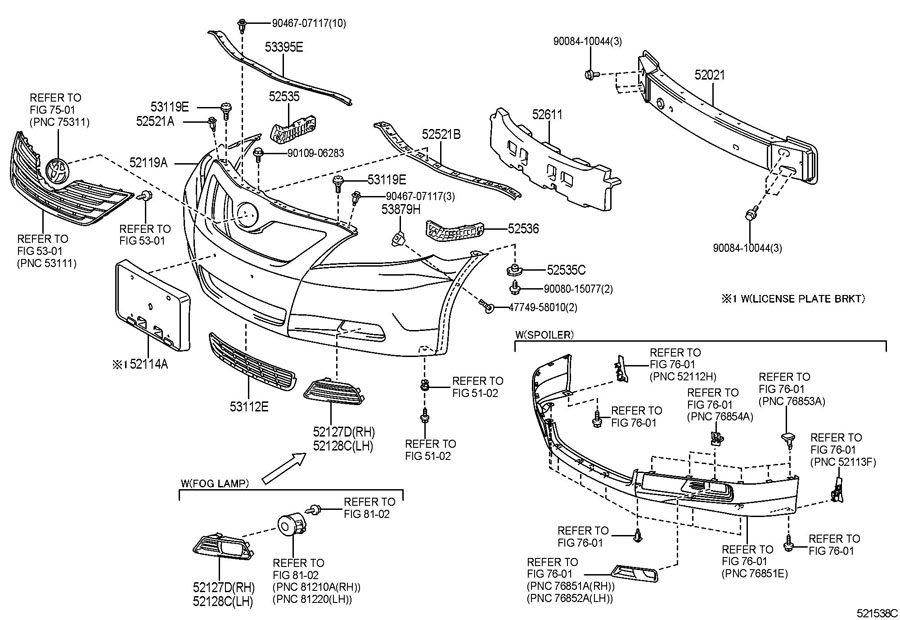 2023 Toyota Camry Front Bumper