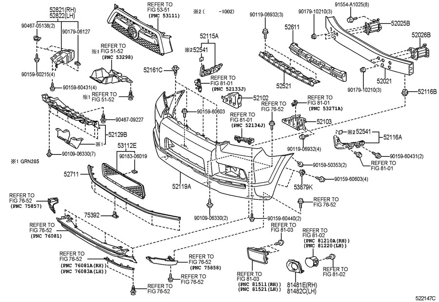 2005 Toyota 4 Runner Parts Diagram