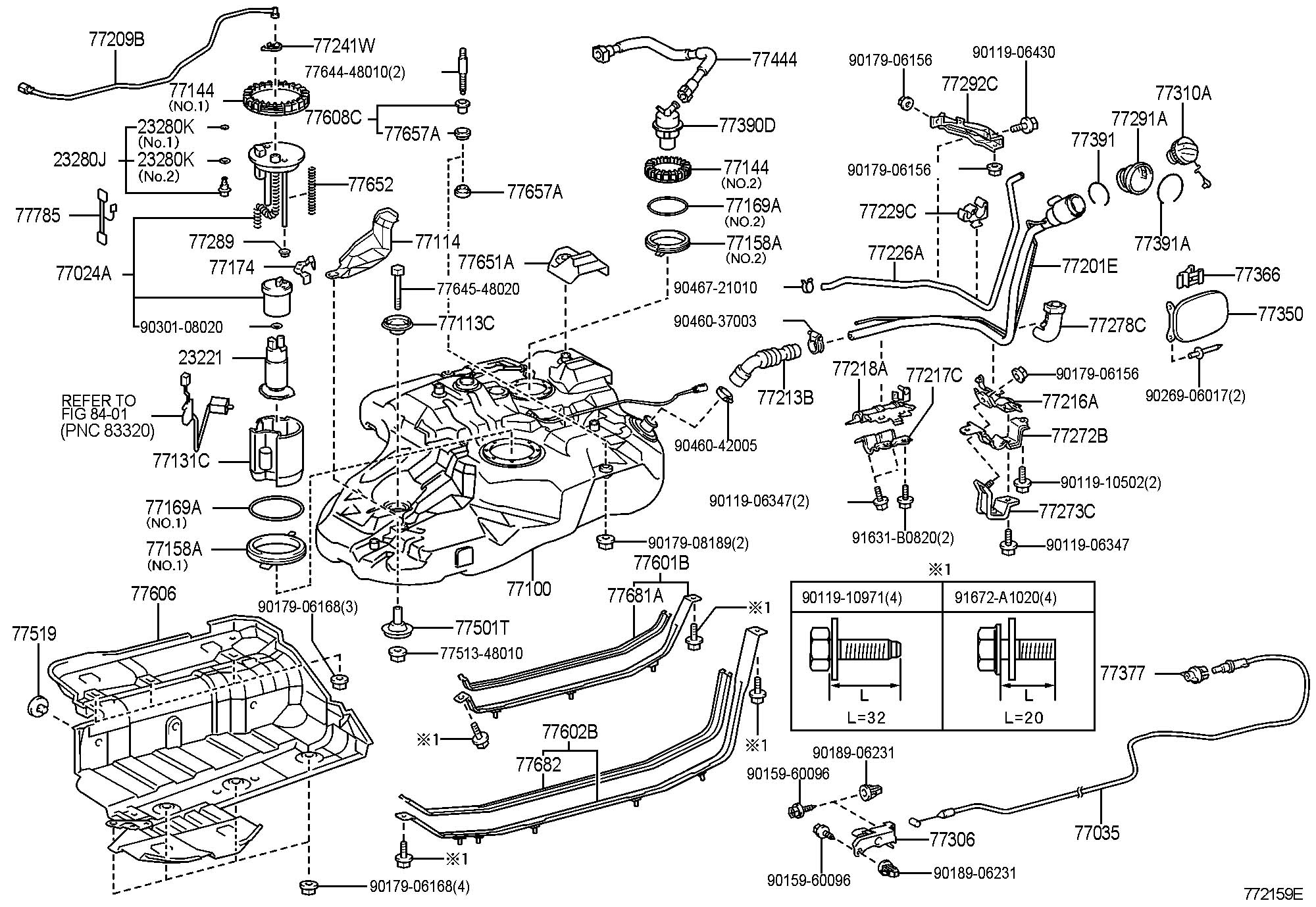 Toyota tank расход топлива