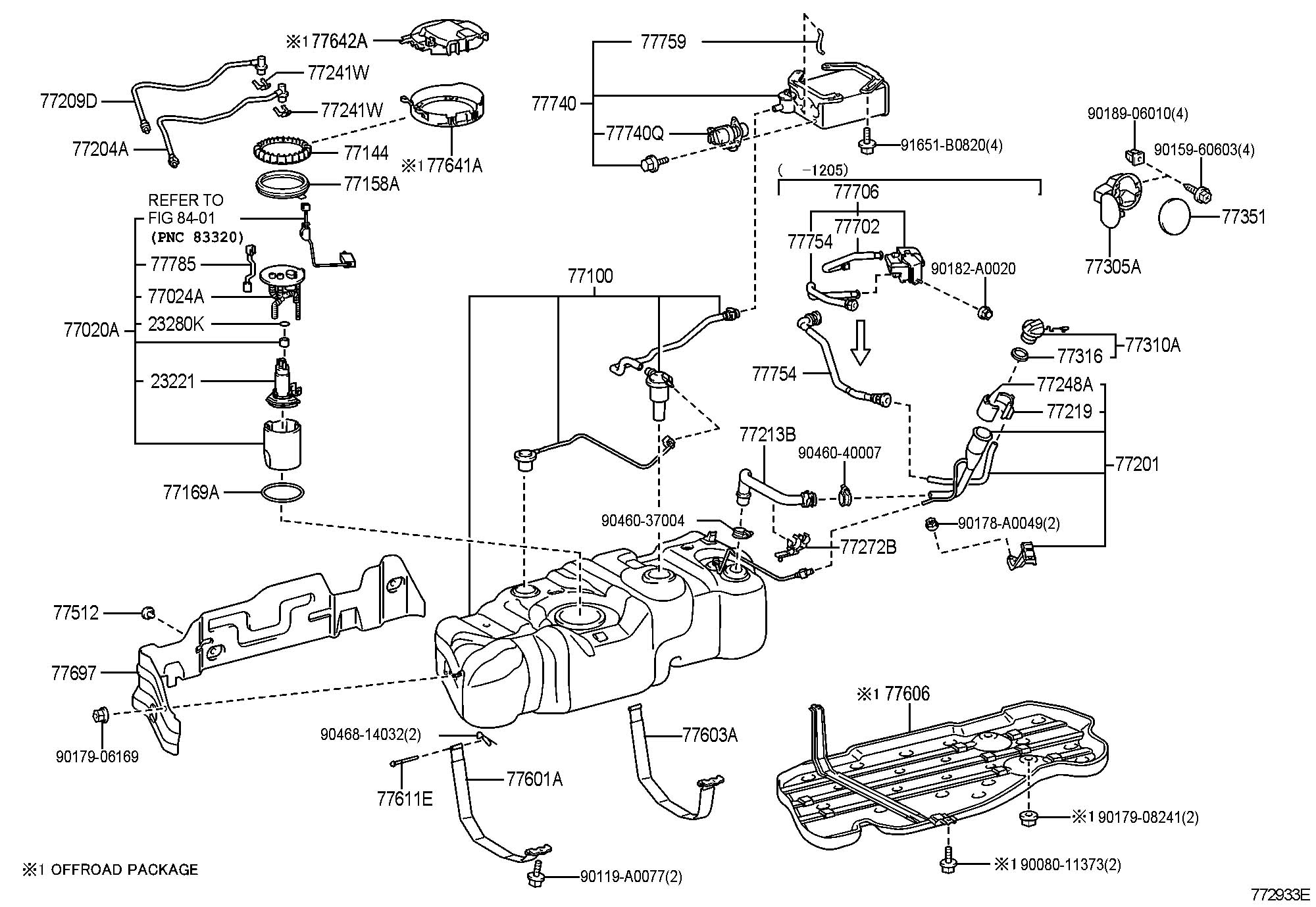 90910AF005 - Toyota Leak detection pump sub-assembly, charcoal canister ...