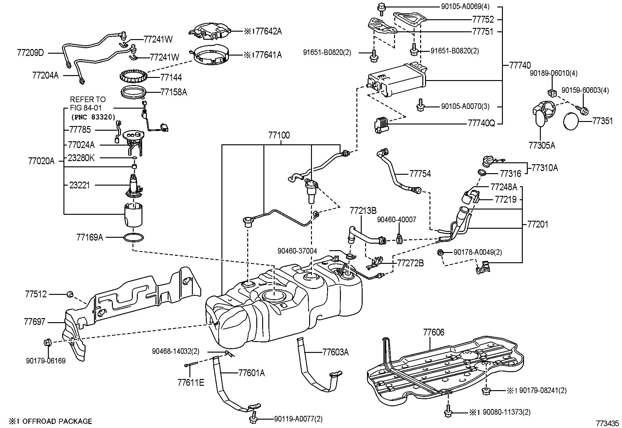 Toyota Tundra Hose, fuel tank to filler pipe. Hose, fuel. Hose, fuel ...