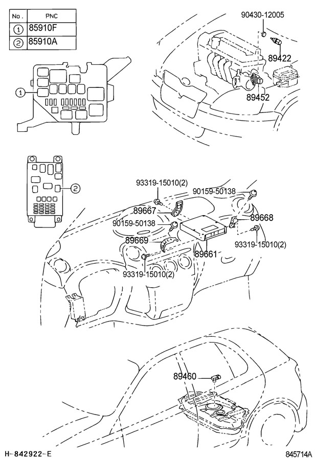 Toyota V6 Engine Sensor Diagram