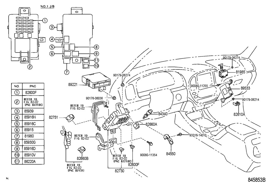 8953334070 - Toyota Computer, 4 wheel drive control. Computer, 4-wheel ...