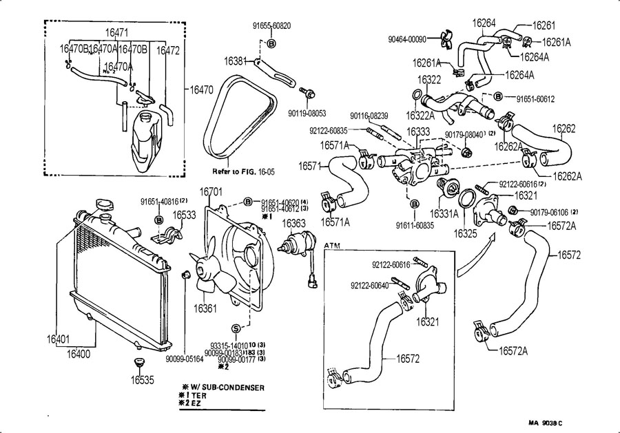 1632211091 - Toyota Pipe, water inlet. Pipe, inlet. Pipe, inlet ...