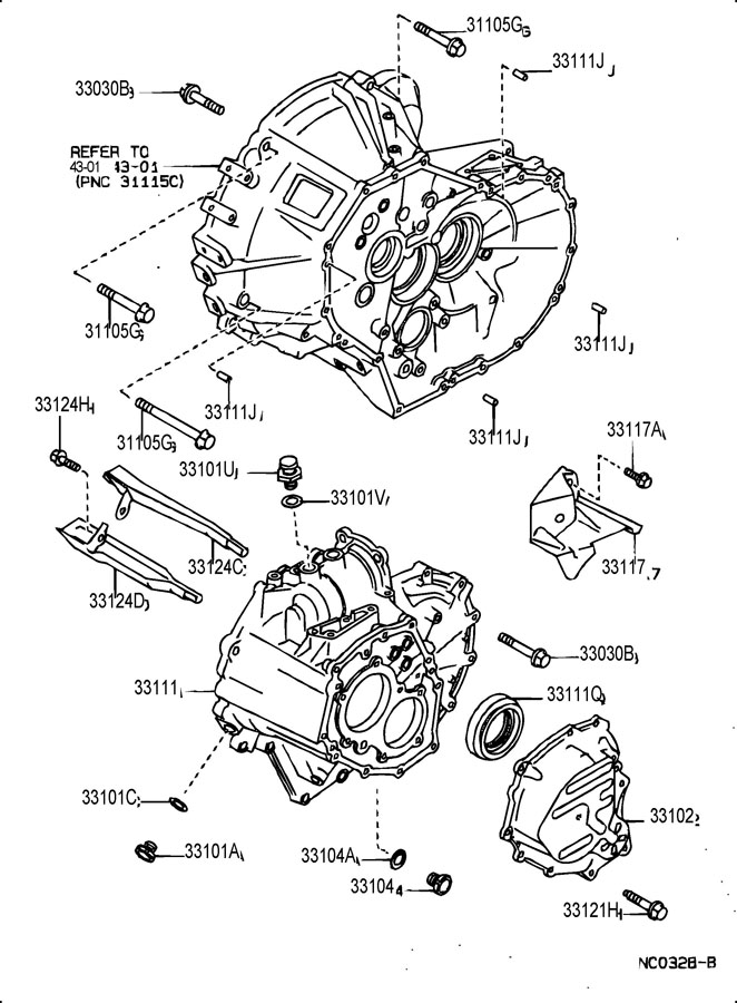 9031144003 - Toyota Seal, oil (for differential side bearing retainer ...